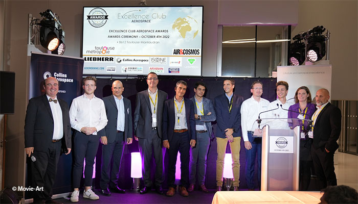 lauréats de l’Excellence Club Aerospace Awards 2022